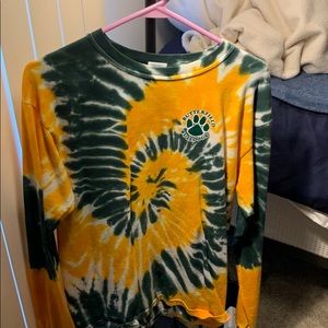 Tie dye butterfield bulldog sweater